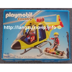 Playmobil Country - 5428 Helicopter der Bergrettung