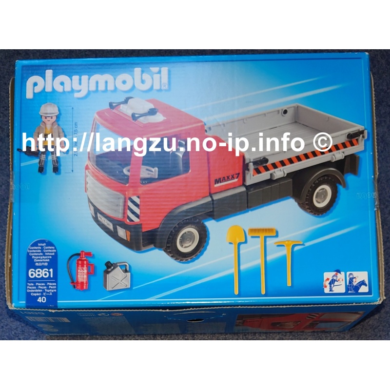 Playmobil 6861 Baustellen LKW
