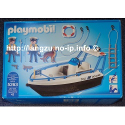 Playmobil 5263 Zollboot m. OVP