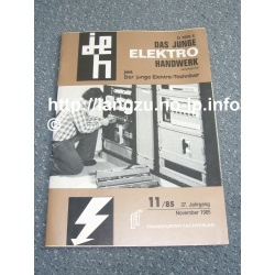 Das junge Elektrohandwerk 11/85