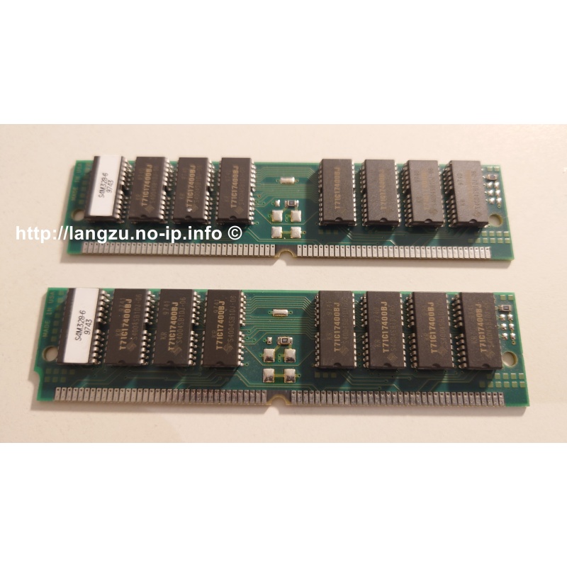 16 MB FPM-RAM 72-pin 4Mx32 non-Parity PS/2 Simm 60 ns