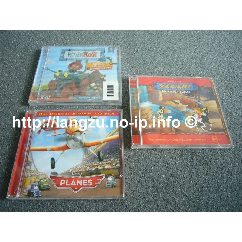 Hörspiel-Set (Yakari, Planes und Ritter Rost)