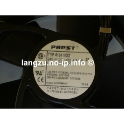 EBMPAPST Axiallüfter Typ 4184 NGX 24V DC