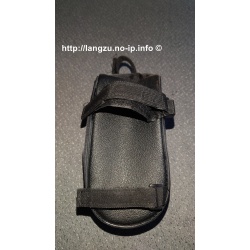 Tasche für Oberrohr (schwarz mit Handyfach)