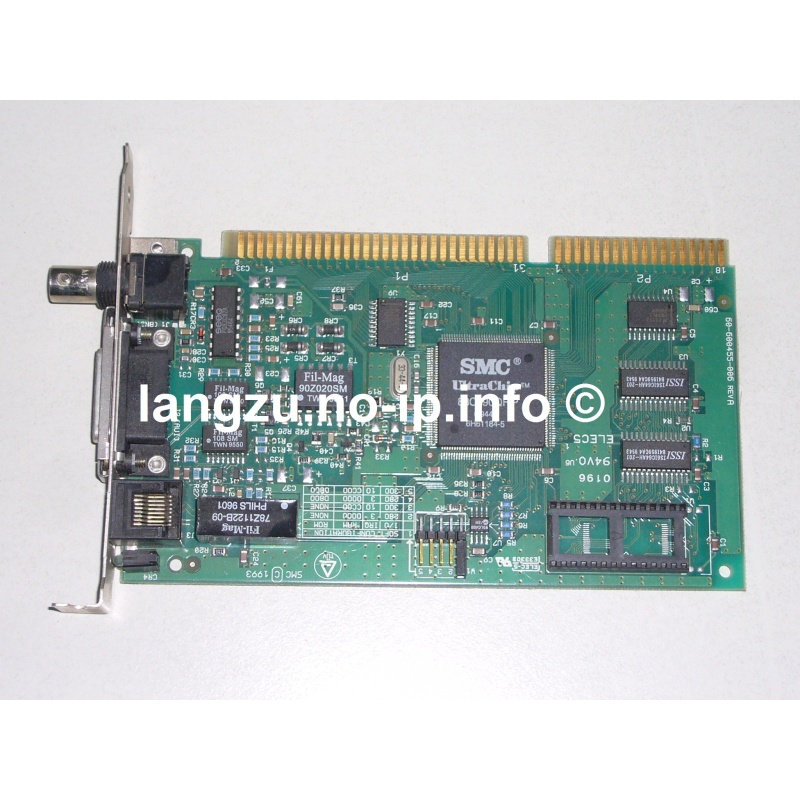 SMC Netzwerkkarte 10Mbit (BNC, TP, AUI)