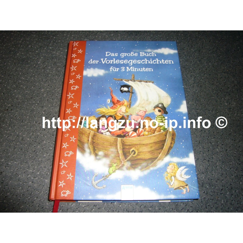 Das große Buch der Vorlesegeschichten für 3 Minuten