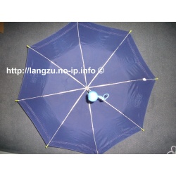 Scout Kinder Regenschirm blau