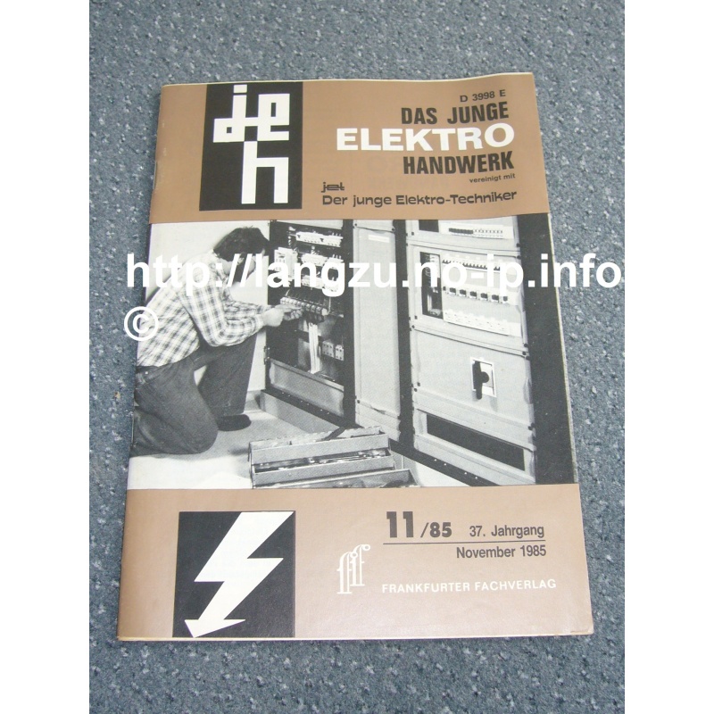 Das junge Elektrohandwerk 11/85