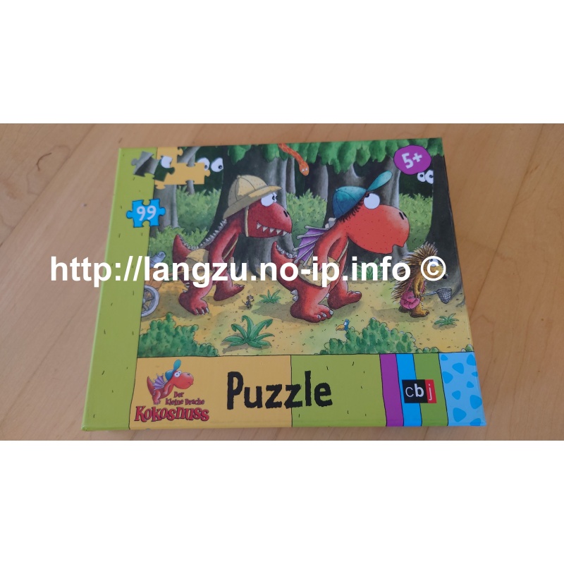 Der kleine Drache Kokosnuss Puzzle