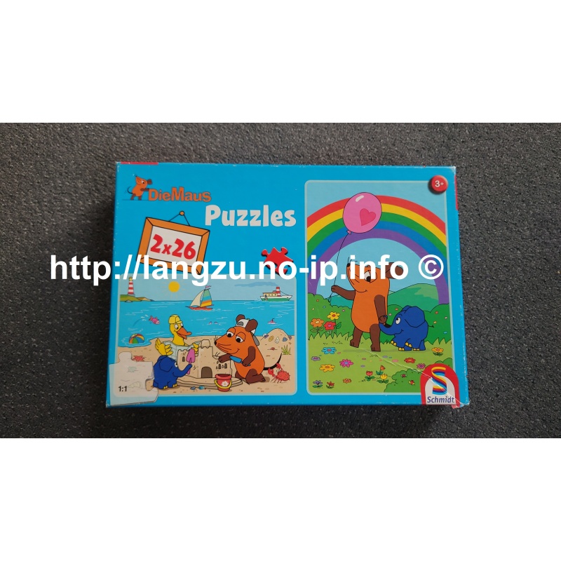 Schmidt Puzzle (Die Maus) 2x26 Teile
