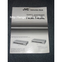 JVC Bedienungsanleitung Stereo Tuner T-K20/T-K20L Original
