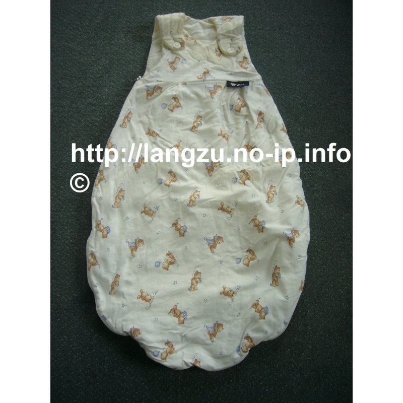 Kinder-Schlafsack Alvi 62/68 Bärchenmotiv