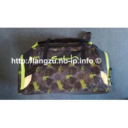Satch Schulrucksack + Sporttasche schwarz/grün/neo